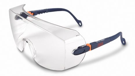 3M 2800 číre ochranné okuliare na dioptrické okuliare