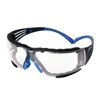 3M SecureFit SF401 SGAF-BLU-F Ochranné okuliare s penovou vložkou číre / modré