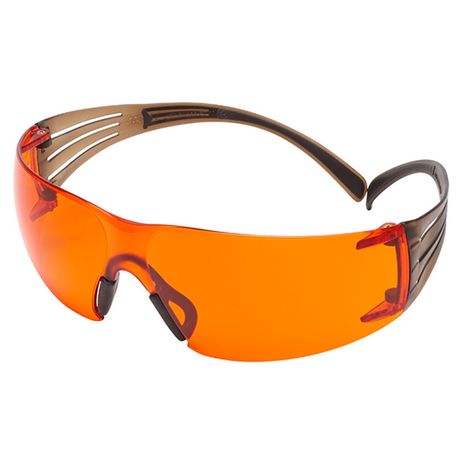 3M SecureFit SF406 ochranné okuliare oranžové SF406SGAF-BLA