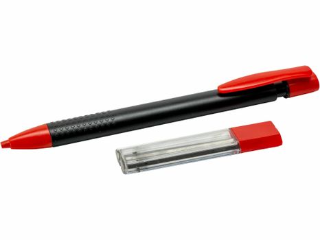 Ceruzka tesárska s vymeniteľnou tuhou, 144mm, 7ks tuha 60x1,8x0,95mm