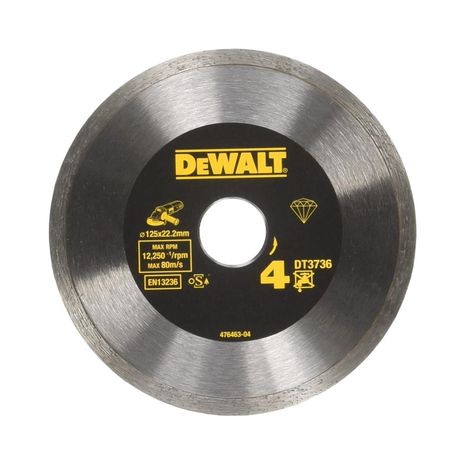 DEWALT DT3736 Diamantový kotúč na obklady a dlažbu 125mm x 22,2mm