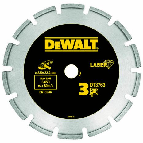 DEWALT DT3761 Diamantový kotúč na armovaný beton a žulu 125mm x 22,2mm