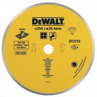 DeWALT DT3733 Diamantový kotúč 254 x 25,4 mm na keramické obklady