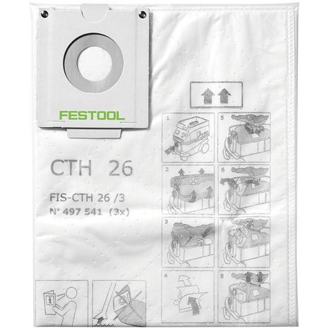 Festool Bezpečnostné filtračné vrecko FIS-CTH 26/3 497541