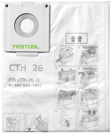 Festool Bezpečnostné filtračné vrecko FIS-CTH 48/3 497542