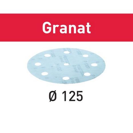 Festool Brúsny kotúč STF D125/8 P1000 GR/50 Granat 497180