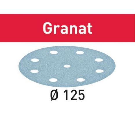 Festool Brúsny kotúč STF D125/8 P40 GR/10 Granat 497145
