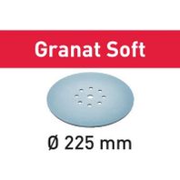 Festool Brúsny kotúč STF D225 P120 GR S/25 Granat Soft 204223