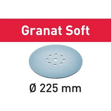 Festool Brúsny kotúč STF D225 P180 GR S/25 Granat Soft 204225