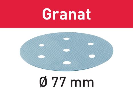 Festool Brúsny kotúč STF D77/6 P120 GR/50 Granat 497406