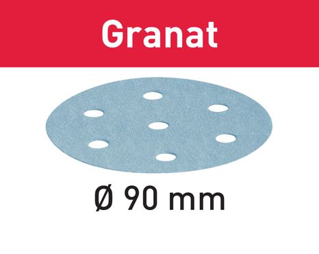 Festool Brúsny kotúč STF D90/6 P100 GR/100 Granat 497366