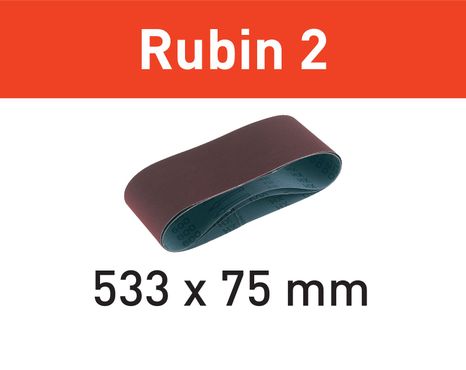 Festool Brúsny pás L533X 75-P80 RU2/10 Rubin 2 499157