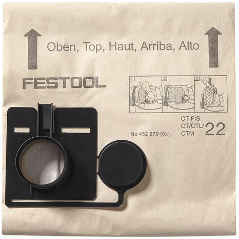 Festool Filtračné vrecko FIS-CT 44/5 452972