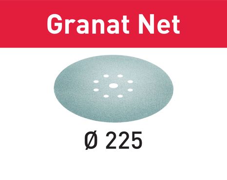 Festool Sieťové brúsne prostriedky STF D225 P100 GR NET/25 Granat Net 203313
