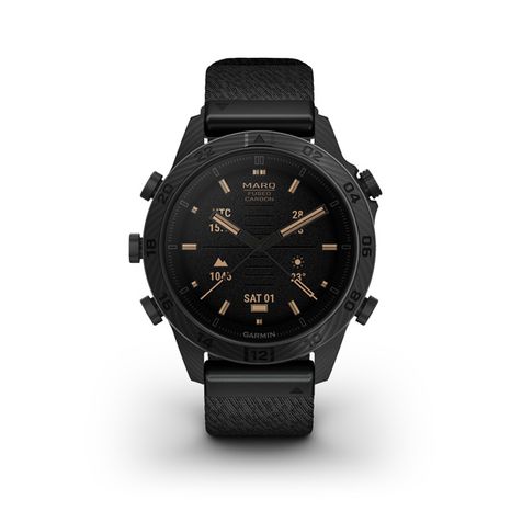 Garmin hodinky MARQ Commander (Gen 2) – Carbon Edition