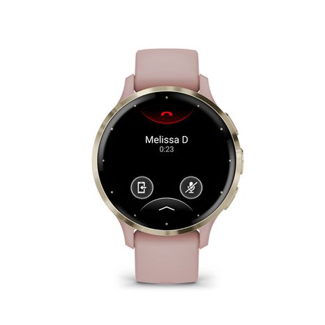Garmin VENU 3S Dust Rose/Soft Gold športové smart hodinky