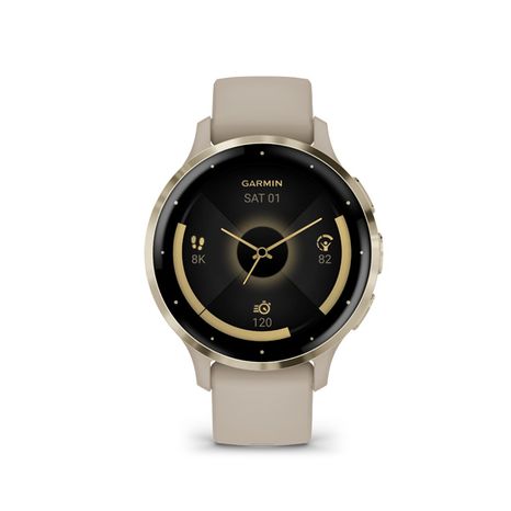 Garmin VENU 3S French Gray/Soft Gold športové smart hodinky