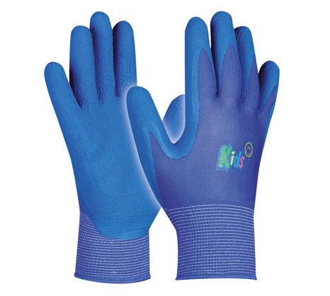 Gebol Pracovné rukavice KIDS BLUE vek 5 až 8 - detské