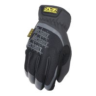 MECHANIX Pracovné rukavice so syntetickou kožou FastFit® - čierne M/9