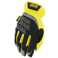 MECHANIX Pracovné rukavice so syntetickou kožou FastFit® - žlté M/9