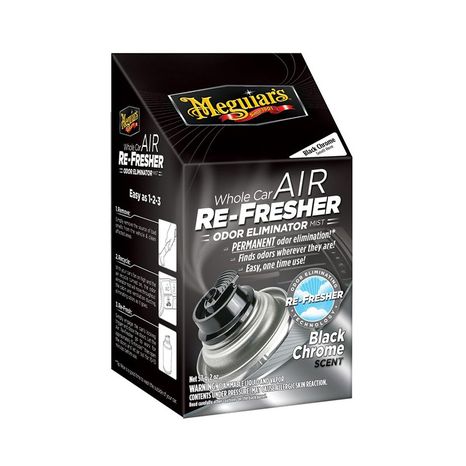Meguiar's Air Re-Fresher Odor Eliminator - Black Chrome Scent - Osviežovač vzduchu