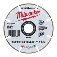 Milwaukee Diamantový kotúč STEELHEAD 115mm