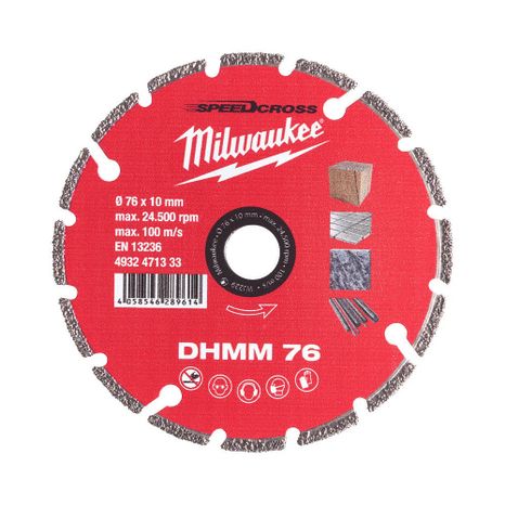 MILWAUKEE diamantový rezací kotúč DHMM 76 x 1,2 mm
