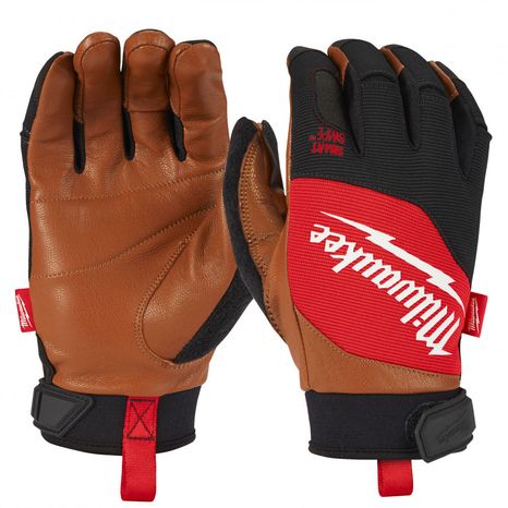 MILWAUKEE Hybridné kožené rukavice