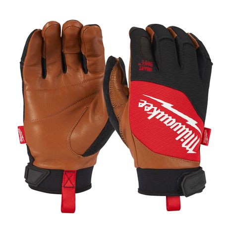 Milwaukee Hybridné kožené rukavice - S/7 - 1ks