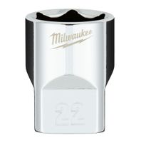 Milwaukee Štandardný nástrčný kľúč 1/2" - HEX 22