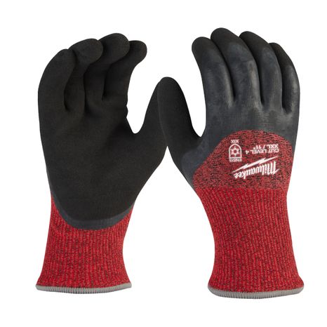 Milwaukee Zimné rukavice odolné proti prerezaniu D - 10/XL - 12ks