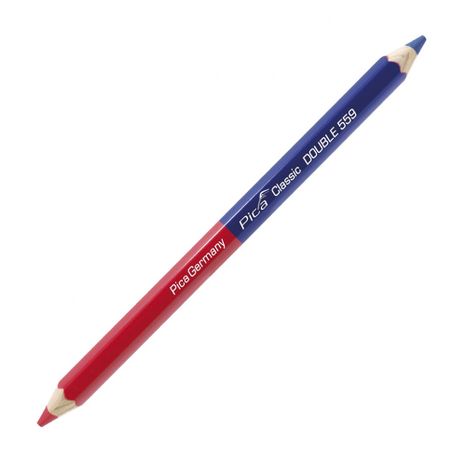 Pica Classic 559 DOUBLE Ceruzka obojstranná červeno modrá 18 cm