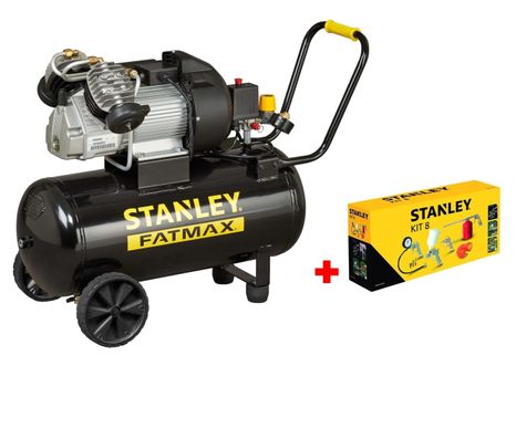 STANLEY DV2 400/10/50 + KIT Kompresor olejový