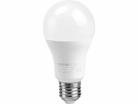 Žiarovka LED, 12W, 1055lm, E27, pr.60mm, EXTOL LIGHT